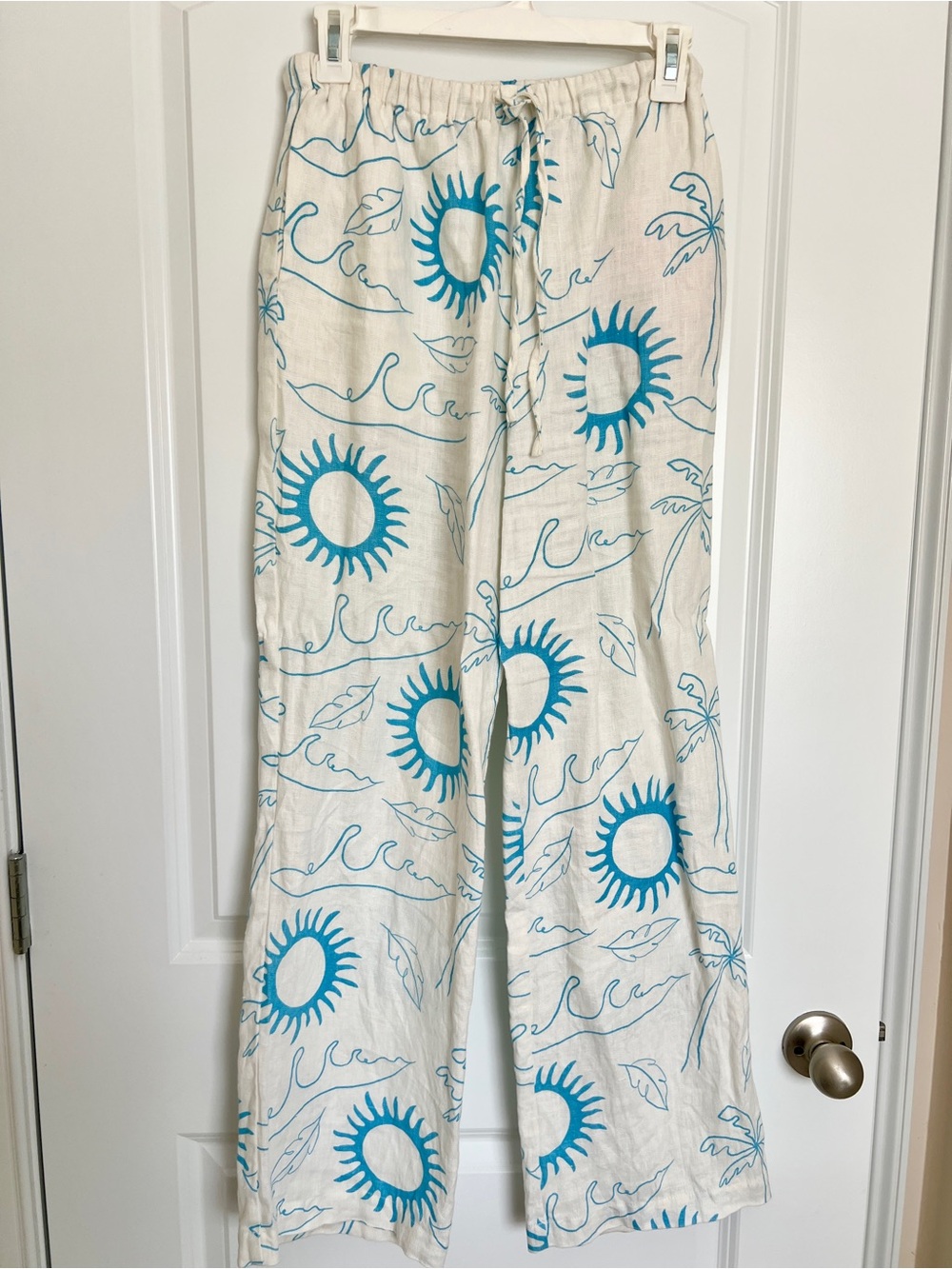 Electric & Rose Linen Pants